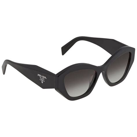 Prada Grey Gradient Cat Eye Ladies Sunglasses PR 